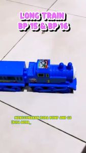 Mainan Kereta Gerbong Berjalan dengan Lampu & Musik - Toys
