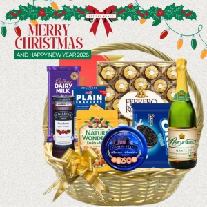 ✨ Christmas Gift Hamper Singapore [Halal & Alcohol Choices available] | Festive Xmas Snack & Chocolate Gift Hamper🎁