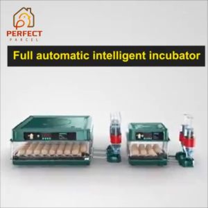 DEKES Egg Incubator 130 Eggs Fully Automatic Egg Incubator Intelligent Digital Hatcher Brooder with Temperature Control and Auto Turning for Hatching Chicken Duck Goose Quail Birds Incubators for Farm