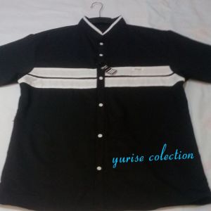 KEMKO KEMEJA KOKO LAKI LAKI DEWASA TANGAN PENDEK BAHAN KATUN TOYOBO FODU