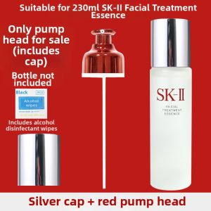 Vacuum Compatible SK2 Fairy Water Essence Liquid Clear Dew Press Pump Head 230ml Beauty Tool Accessories Box Packaging