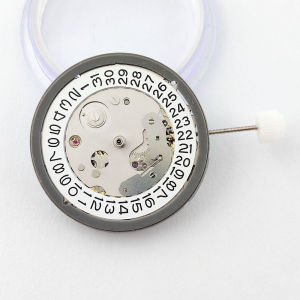 NH35 Movement 3 OClock Black Date High Accuracy 24 Jewels Calendar High Accuracy Automatic Mechanical NH35A Mechanical Movement