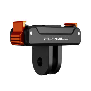Magnetic Adapter Mount For DJI Osmo Action 6/5 Pro/4/3 Camera Foldable Quick-release Two Claw Mount Adapter
