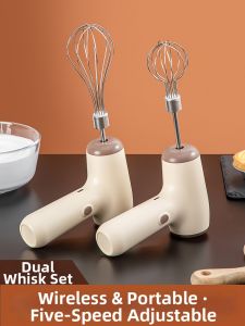 MRUN | Electric Wireless Handheld Egg Beater