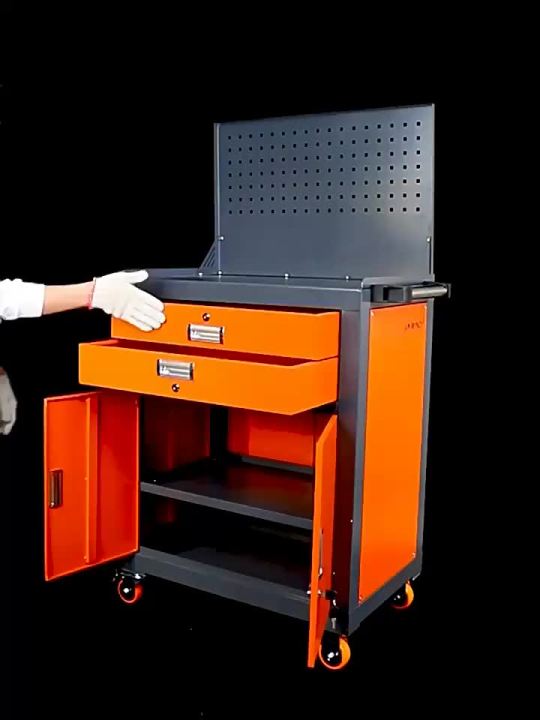 ToolBox Trolley Tool Cart Trolley ToolBox ToolBox With Wheel Multifunctional Mobile Fitter Bench Safe and Durable