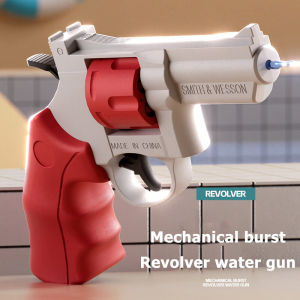New mini revolver water gun Desert Eagle water gun press manual burst manual water spray summer beach water boy play water beach bath water gun toy summer water war