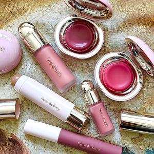 Rare Beauty Lipstick Blush Cream Eyes Liquid Blush Waterproof Mositure Face Contour Shadow Blusher Liquid blusher Plump Makeup