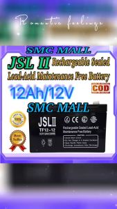 12AH 12V JSL II Regulated Sealed Lead Acid Battery for Medical Devices/UPS/Solar/Toycar Valve Rechargeable VRLA Battery
