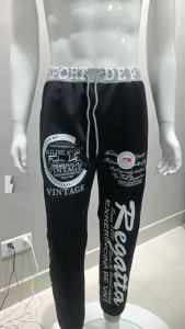 Mens Sweatpants Joggers Trousers Elastic Waist Letter Graphic Prints Sports Outdoor Daily Wear Casual Hip Hop Gray-blue Black