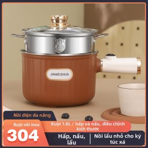 ZHUOLESHI | Nồi Điện Đa Năng 304 Thép Không Gỉ