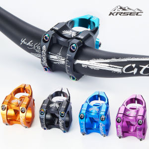 KRSEC SR35 Mountain Bike Power Stem 35mm Length 0 Degrees Road Bike Stem 31.8mm for 31.8mm Bicycle Handlebar Mtb Stem