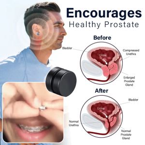 Earrings doublesided jewelry magnet round earrings mens