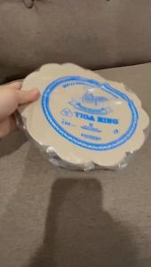 Kertas Nasi Coklat Motif Bulat & Alas Piring Lidi Rotan: Kertas Bungkus Makanan Tahan Panas