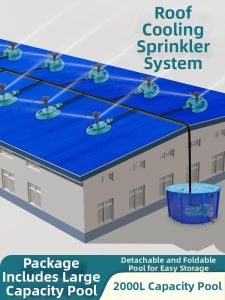 Automatic Rotating Cooling Sprinkler System