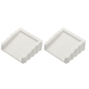 2/4pcs Two-Way Door Stoppers Cube Doorstops Door Stops for Bottom of Door on Home Office Carpet Concrete Tile Wood Stopper Wedge