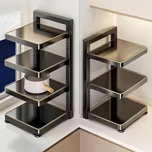 Jiaxun | Multifunctional Kitchen Storage Rack Pot Organiser