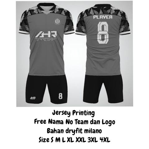 Jersey Futsal Jersey Sepak Bola Jersey Voli Keren Full Painting