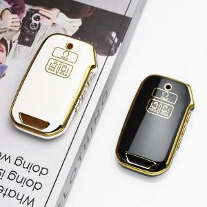 7 Button Key Fob Case Cover for Kia Carnival Fourth Generation Kia K5 Sportage R Stinger Sorento Cerato Remote Key Case keychain