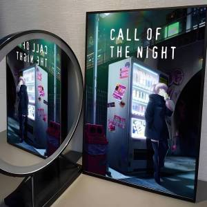 Call of the Night Nazuna Nanakusa Poster HD Home Decor Sticky Wall Waterproof Home Living Room Bar Aesthetic Decor