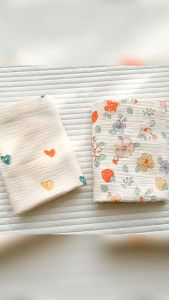 👍ผ้าห่อตัวทารก ผ้าห่มผ้าฝ้าย100% ผ้าเช็ดตัวเด็ก ผ้าฝ้ายทอสำหรับเด็กแรกเกิด【 ขนาด80*80ซม. 】ผ้าขนหนูเด็ก Baby Swaddle Wrap MY492