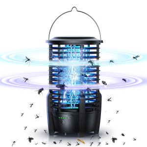 ESMARTER | Outdoor Portable Waterproof Bug Zapper - Mosquito Repellent Lamp for Bedroom Home & Pest Control