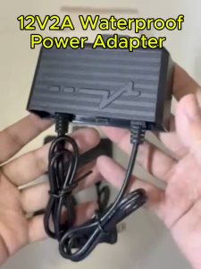Dc 12v 2a Rain-Proof CCTV Power Supply Adapter D-02 Outdoor Weather Waterproof