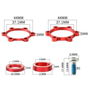 OUHOE | Bicycle Boost Rear Hub Adapter Anti-Rust Aluminum Alloy Conversion Kit for Mountain Road Bike Outdoor Riding Repair