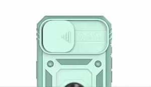 Ốp Lưng Bảo Vệ Toàn Thân 360 Độ Chắc Chắn Cho iPhone 11/12/13/14/15/16 Pro Max Tích Hợp Giá Đỡ Camera Trượt Và Vòng Bảo Vệ Chống Xước Bằng Nhựa