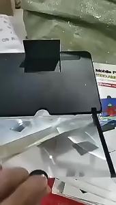 Video HD Máy Tính Để Bàn Lười Đứng Kính Lúp 10/12 Inch Bộ Khuếch Đại Màn Hình Điện Thoại Nhẹ Chất Liệu ABS + Acrylic Phụ Kiện Điện Thoại Di Động