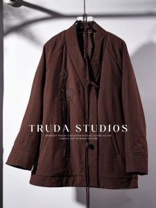 New Chinese Style High End Silk Embroidered Jacket Womens Winter Luxury Thickened Warmth Youthful Cotton Coat