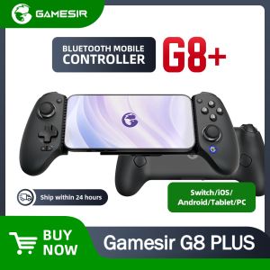 GameSir G8 +Plus Bluetooth Gamepad Mobile Controller with Hall Effect Joystick for tablet Switch PC Android iOS Phone Cloud Gaming