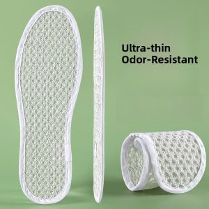 LINGMIAO | Anti-Odor Absorbent Breathable Insoles for Women 100% Cotton and Linen Thin Summer