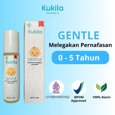KUKILA GENTLE (Batuk dan Pilek) - essential oil pereda batuk dan pilek bayi dan anak