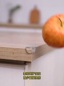 【Woody】4pcs Baby Safety Silicone Edge Guard Corner Protector for Table Cabinet Clear Customized Keep Child Safe