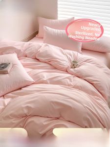 Disposable Bed Sheet Cover Pillowcase Travel Hotel Bedding Four-Piece Set Germ-Free Sleep Bag Sheet for Outdoor Camping