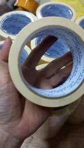 ( 1 Cây 15 cuộn) Băng Keo Giấy Bản 2cm Loại Dày keo che sơn viết ghi chú (25m/ cuộn 15 cuộn/ cây). 4CM/7 CUỘN 1 CÂY