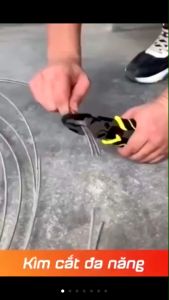 Kìm kiềm cắt đa năng cộng lực cắt đứt mọi loại kim loại Ổ khóa dây xích  dây đàn pinano công nghệ Nhật Bản