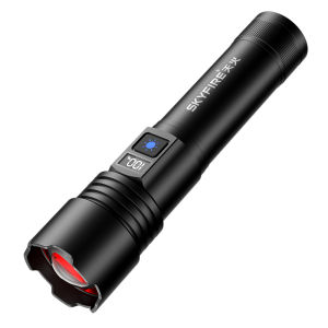 SKY FIRE | Ultra Bright Rechargeable Long Range Outdoor Flashlight