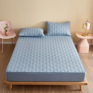 2025 New Thickened Cotton Bed Canopy Single Piece Dustproof Non-slip Bedding Cover Full Protection Bedspread Universal Fit