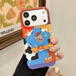 Mesuca | Ốp Điện Thoại Từ Tính Buzz Lightyear Hoạt Hình Dễ Thương Cho iPhone 13/12/11 Pro Max Magsafe Chân Đế Bảo Vệ Vỏ Nhựa Bảo Vệ