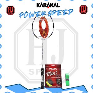 Raket Badminton Karakal Power Speed Bonus Senar dan Grip