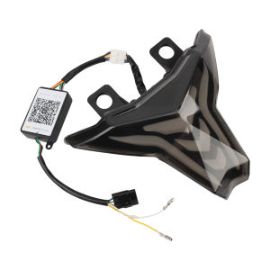 Motorcycle Tail Light Brake Turn Signal APP Control RGB Decorative Lamp For Kawasaki Z1000 Ninja 400 250 ZX 4R 4RR 6R Z1000