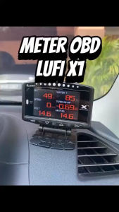 Original Lufi X1 Meter Revolution OBD2 Gauge Display Original Universal Play Real Time