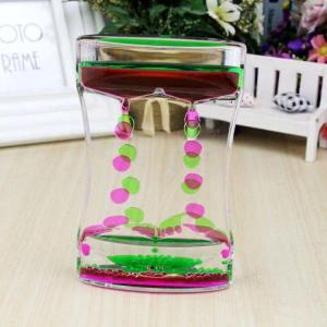 FEIZHUXIANSEN | Dual Color Liquid Hourglass Timer 2 Minutes