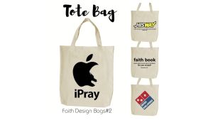 kritona.PH High-Quality Canvas Tote Printed Bag Faith Design Collection#2 katsa bags