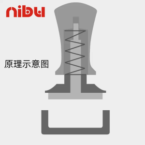 Level Force Coffee Tamper with Spring Pressure 51/58mm Espresso Tool