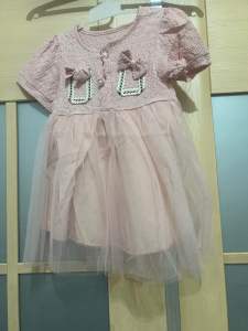 2-5yrs Baby Princess Tulle Dress Summer Baby Puffy Mesh Dress 2-5岁宝宝公主纱裙夏季宝宝连衣裙儿童纱裙连衣裙