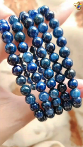 Collection Grade Rare Natural Deep Royal Blue Sugilite Richterite Bracelet