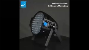 Big Dipper LP001-H PLUS Par 60 LED 3W RGBW with 4 dmx cable wires Led par light (ALL ORIGINAL) - Lazada