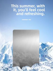 Cooling Aluminum Plate Rabbit Ice Nest Pet Cooling Pad Summer Freshness Chinchilla Ice Box Hamster Cooling Board Accessories